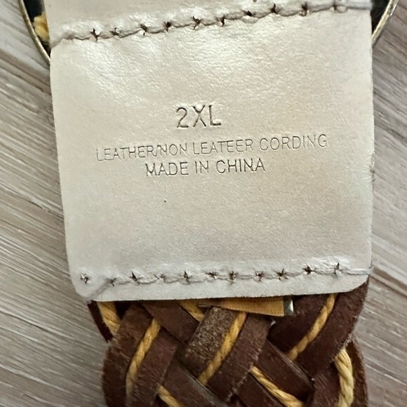 Boho Braided Leather Belt 2XzL main image 4